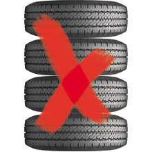 Хранение покрышек по правилам